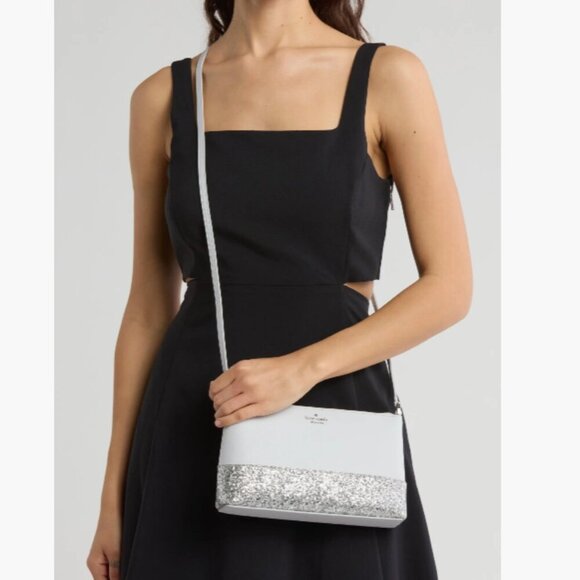 NEW Kate Spade New York Flash Crossbody Bag in Grey (Silver)​ - Picture 6 of 6